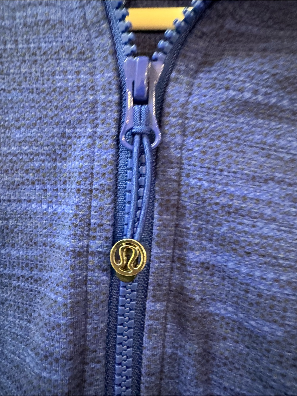 Lululemon | Daily Practice Casual Activewear Hoodie Space Dye Blue Jacket Size 2 - Picture 6 of 14